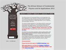 Tablet Screenshot of africanschoolofphysics.web.cern.ch