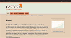 Desktop Screenshot of castor.web.cern.ch