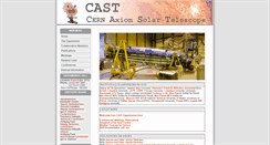 Desktop Screenshot of cast.web.cern.ch