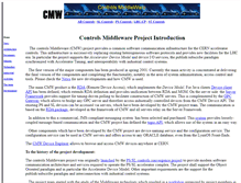 Tablet Screenshot of proj-cmw.web.cern.ch
