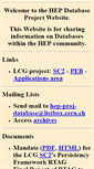 Mobile Screenshot of hep-proj-database.web.cern.ch