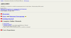Desktop Screenshot of adamo.web.cern.ch