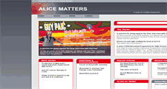 Desktop Screenshot of alicematters.web.cern.ch