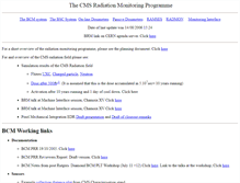 Tablet Screenshot of cms-project-radiation-monitoring.web.cern.ch