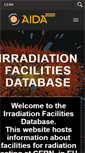 Mobile Screenshot of irradiation-facilities.web.cern.ch