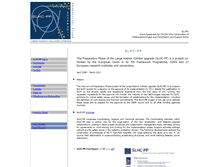 Tablet Screenshot of info-slhc-pp.web.cern.ch