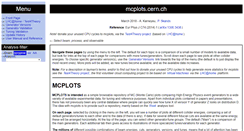 Desktop Screenshot of mcplots-dev.cern.ch