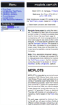 Mobile Screenshot of mcplots-dev.cern.ch