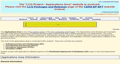 Desktop Screenshot of lcgapp.cern.ch