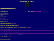 Tablet Screenshot of engelen.web.cern.ch