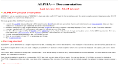 Desktop Screenshot of aleph-proj-alphapp.web.cern.ch