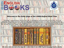 Tablet Screenshot of club-englishbookclub.web.cern.ch
