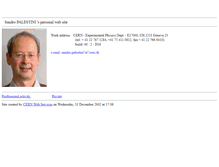 Tablet Screenshot of palesti2.web.cern.ch