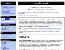 Tablet Screenshot of mcplots.cern.ch